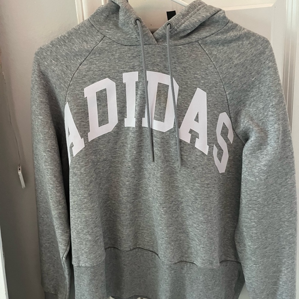 Light Grey Sweatshirt | Size Womens Medium | Adidas